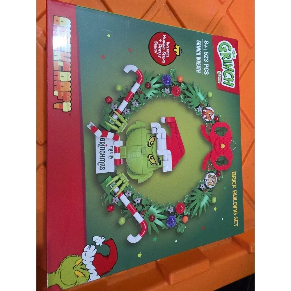 Dr. Seuss The Grinch Grinch‎ Wreath Brick Building Set